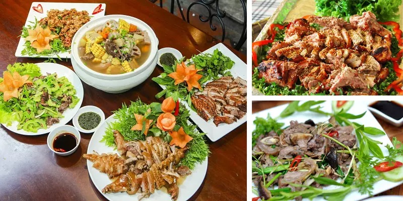 Nấu cỗ nhím đủ món tại nhà ở Long Biên 0915535345