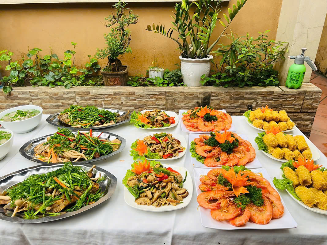 Đặt Cỗ tại nhà ở Thượng Thanh