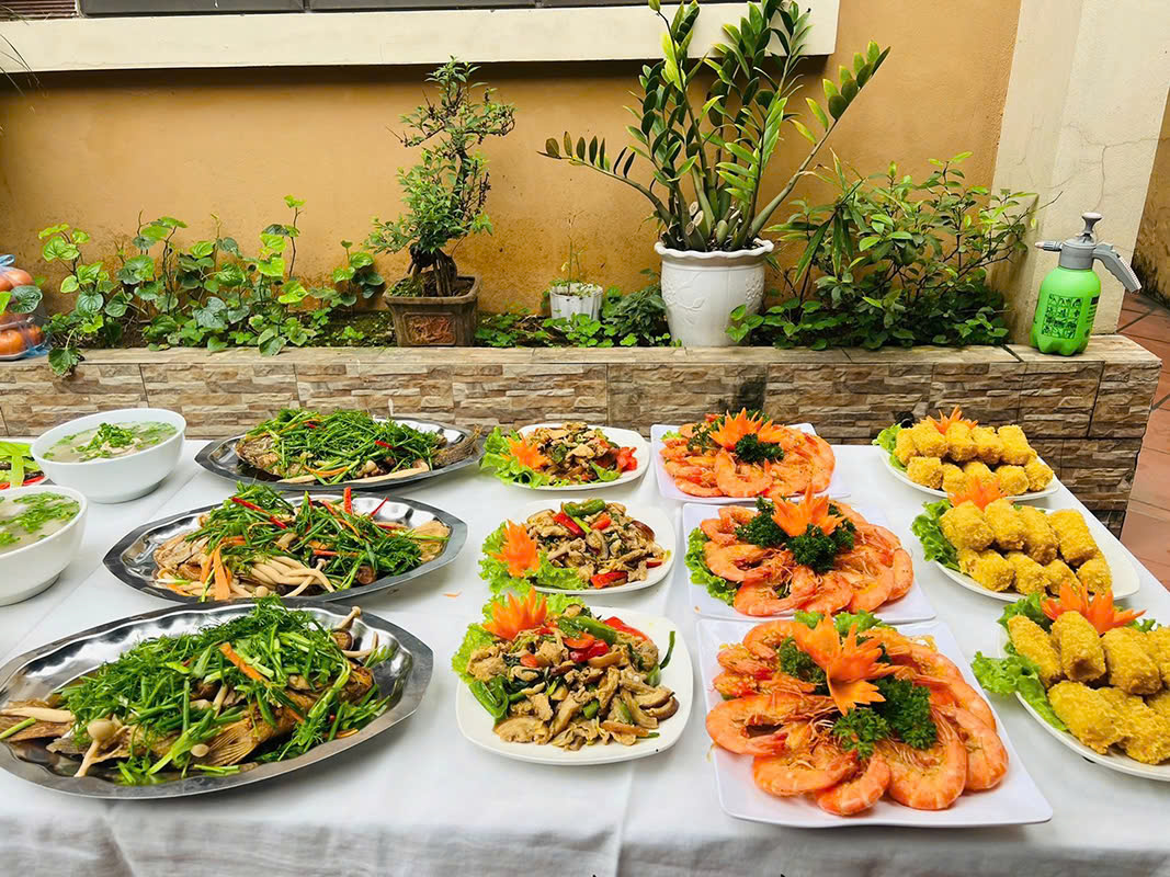 Đặt Cỗ cưới ở Gia Thụy